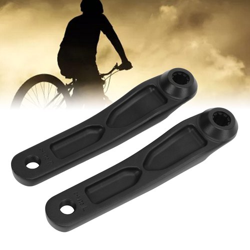 Alomejor Bicycle Crank arms,Easy Installation Lightweight Bike Crank arms Aluminum for Mountain Bikers Road Cyclists commuters mid Drive e-Bikes