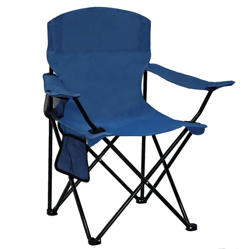 SAILARY Folding Camping Chair with Cup Holder & Side Storage Bag, 300lb Capacity, Lightweight 5.5lbs Portable for Beach, Picnic, Sport, Cyan