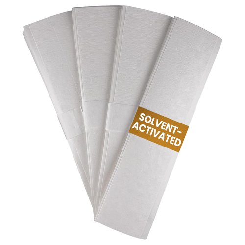Brampton Golf Grip Tape Strips - Premium 2" x 10" Solvent Activated Double Sided Adhesive Strips for Regripping Golf Clubs - Double Sided Tape for Golf Club Regripping (60 Pack)