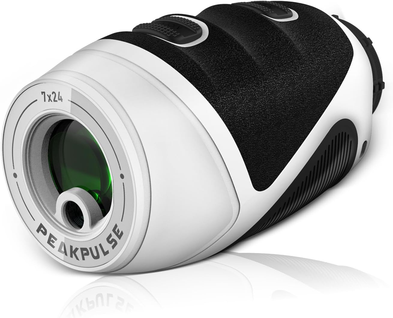 PEAKPULSE Golf Range Finder - 1200 Yards Mini Lightweight with 7X Magnification | Rechargeable for Men & Women