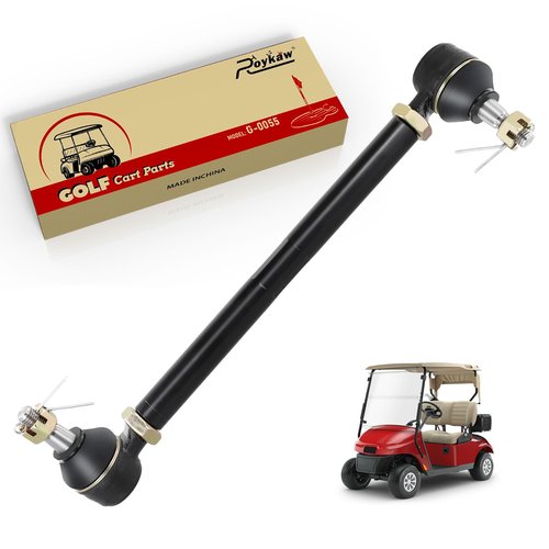 Roykaw Golf Cart Steering Tie Rod End Shaft Assembly Compatible with EZGO TXT/Medalist/Marathon 1994.5-2001 Gas and Electric Golf Carts, OEM# 70074-G01, 70074-G02, 1PC