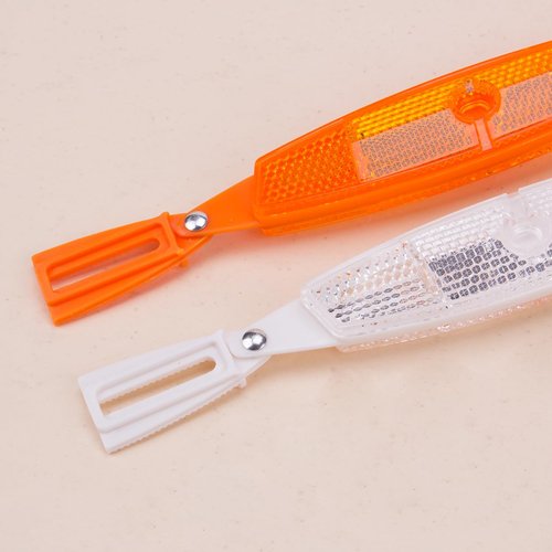 Comidox 2Pairs Universal Bike Wheel Reflectors High Visibility Bicycle Spoke Reflector Accessories for All Bikes Enhance Night Riding Safety