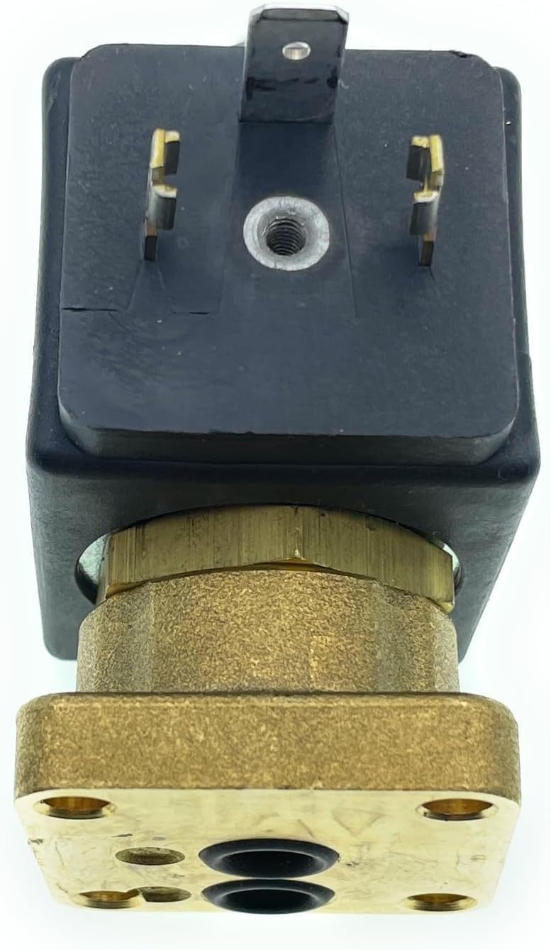 MacMaxe 3-way Solenoid Valve - ZB09 9W Coil - Replacement for Various Espresso Machines (230, Volts)