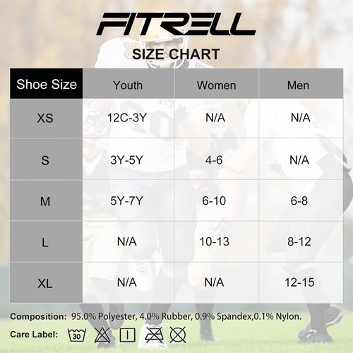 FITRELL Over-the-Calf Knee High Socks - 2/3 Pack Baseball, Soccer & Softball for Kids, Youth & Adults | Multiple Colors Available