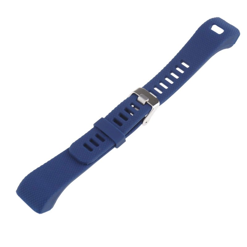 SING F LTD Watch Strap Sports Band Bracelet Wrist Straps Blue Embossing Replacement Compatible with GARMIN Vivosmart HR+ Approach X10/X40 Fitness Watch