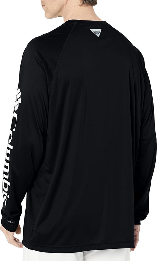 Columbia Men's PFG Terminal Tackle Long Sleeve Fishing Shirt - Moisture-Wicking, Lightweight