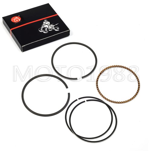 MOTO1988 Piston & Ring ANG Gasket Compatible with EZGO TXT 4 Cycle Gas Golf Cart 295cc MCI Fuji Robin Engine 1991-2008 OEM 26607-G01 26608-G01 4570 Standard