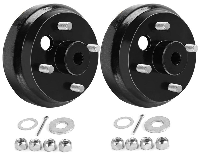 Golf Cart Brake Drum For EZGO TXT 1982-Up Electric Golf Cart Replaces OEM#19186-G1,2 Pieces