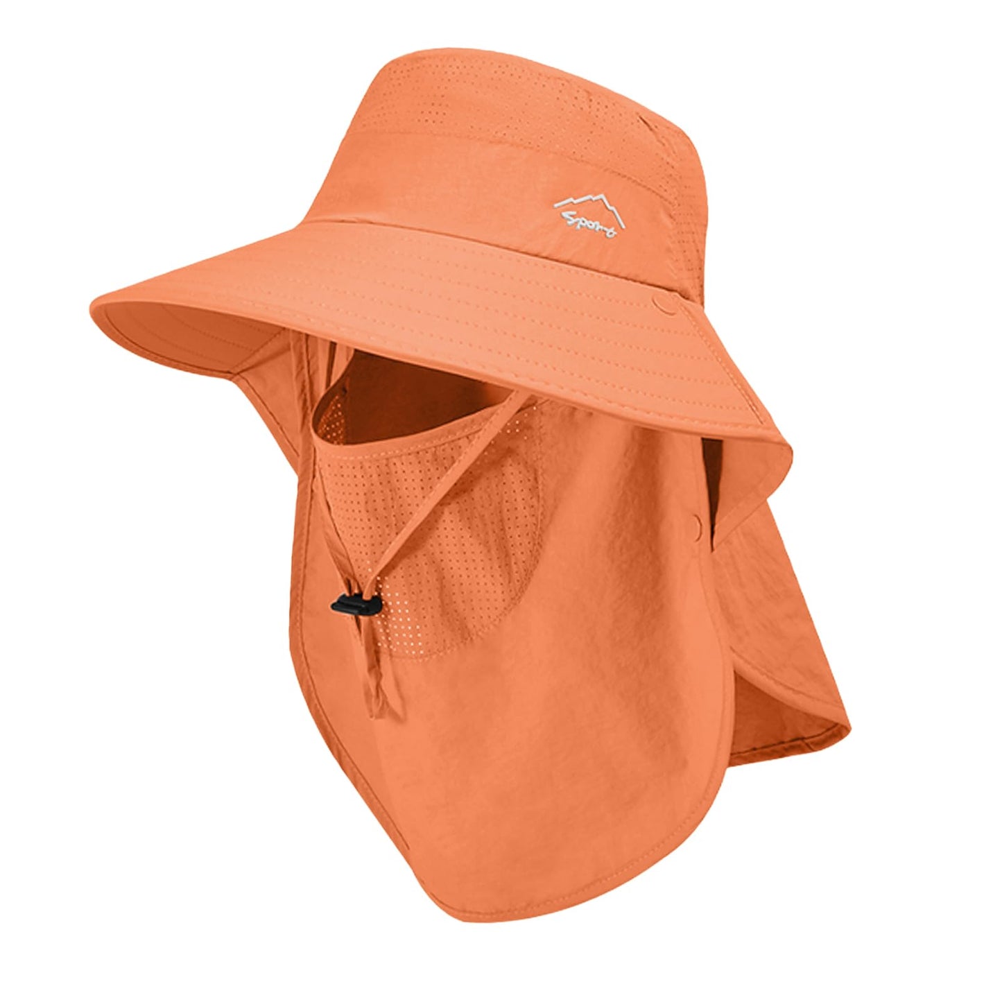 Sun Hat for Men Women with Neck Flap,UPF 50+ UV Protective Hiking Fishing Hats,Wide Brim Sun Hat for Women&Men
