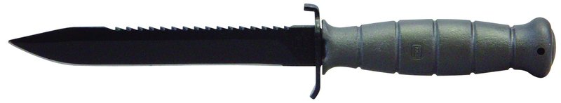 Glock OEM Field Knife 6.5" Fixed Blade with Root Saw, Grey