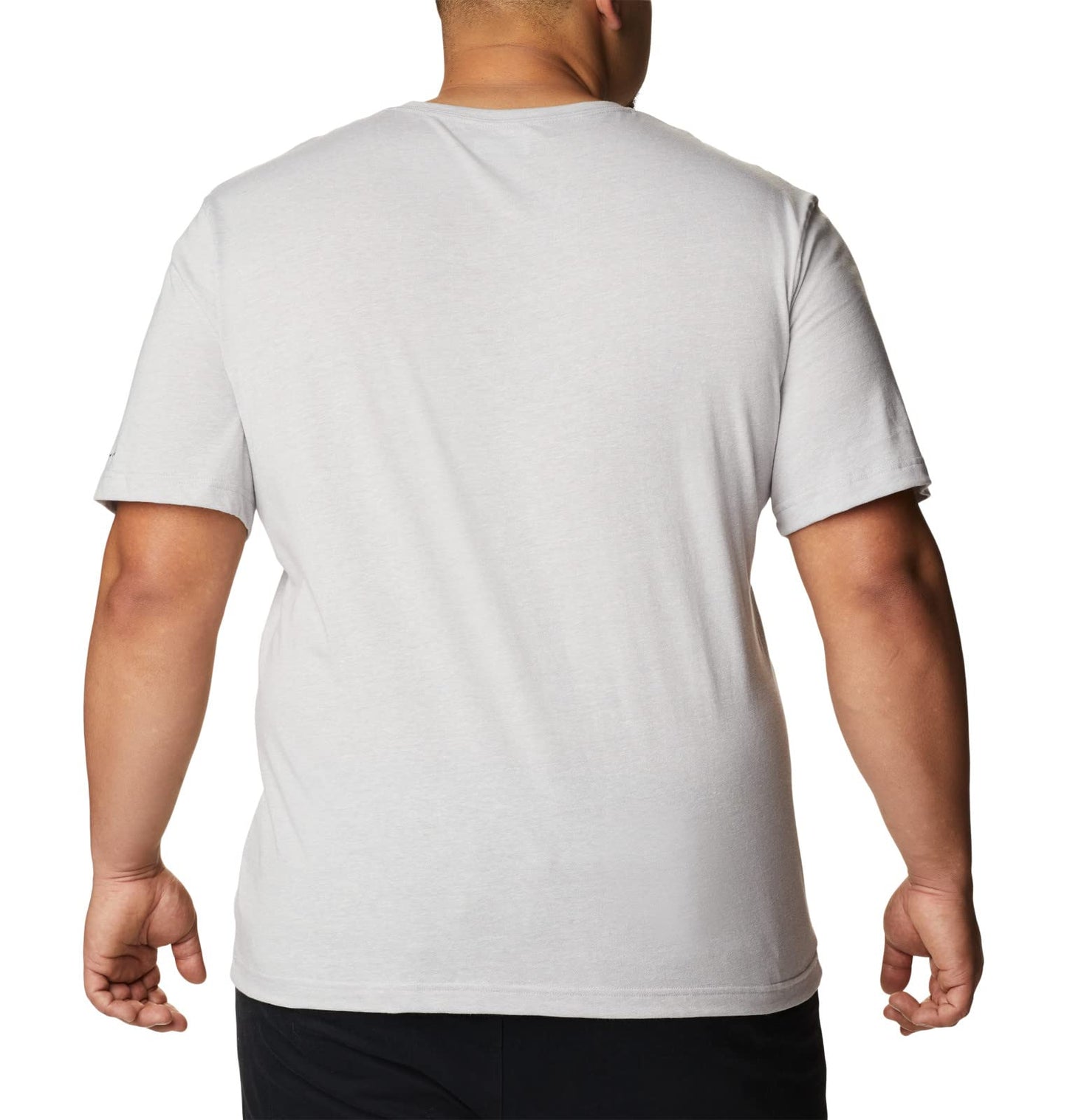 Columbia Mens Thistletown Hills Short Sleeve T-Shirt, Columbia Grey Heather, 1X