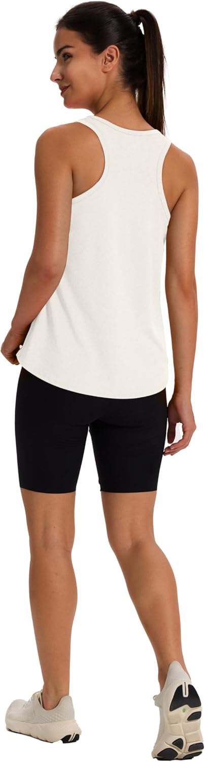 WIHOLL Women's Athletic Racerback Tank Tops - Sleeveless Gym & Yoga Fitness Wear (S-XXL)