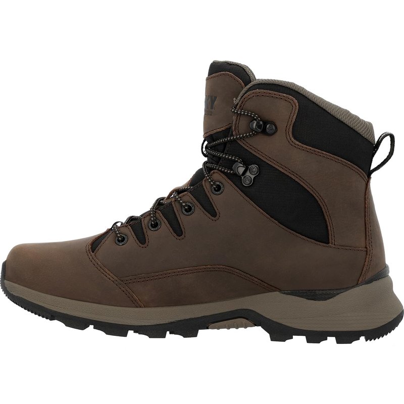 ROCKY Trophy Series Waterproof Outdoor Boot, Brown, Size 8.5(M)