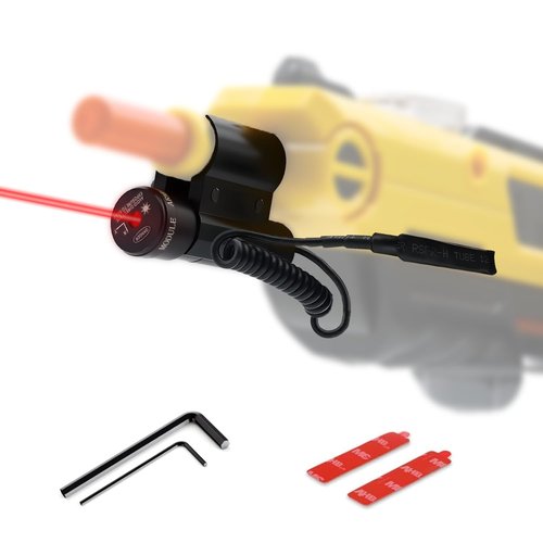 Laser Beam Sight for Bug Salt Gun 4.0,3.0,2.5,2.0 (Only Laser Sight),Adjustable Laser for Fly Gun Salt Shooter,Bug Salt Airsoft Accessories for Indoor and Outdoor