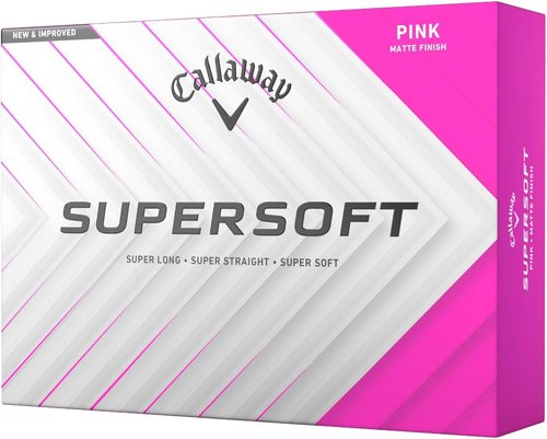 Callaway Golf Supersoft Golf Balls - Exceptional Distance & Soft Feel | 2025 Edition