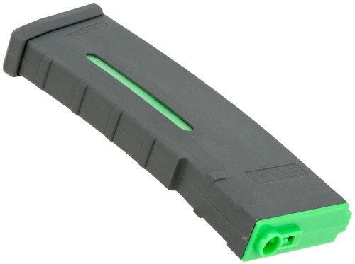 Evike Airsoft - BAMF 190rd Polymer Mid-Cap Mag for M4-Style Series Airsoft AEGs (Color: Bio-Hazard/Single Mag)