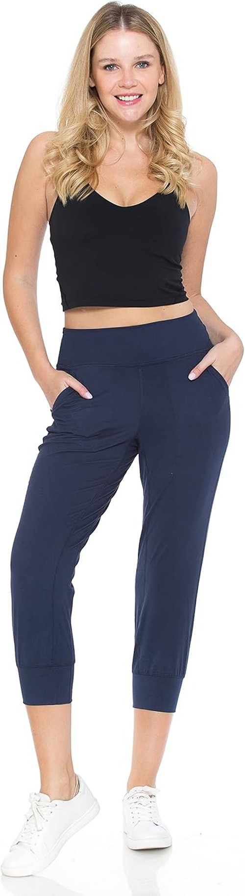 Leggings Depot ActiveFlex Yoga Pants for Women - Comfortable Jogger Style with Pockets