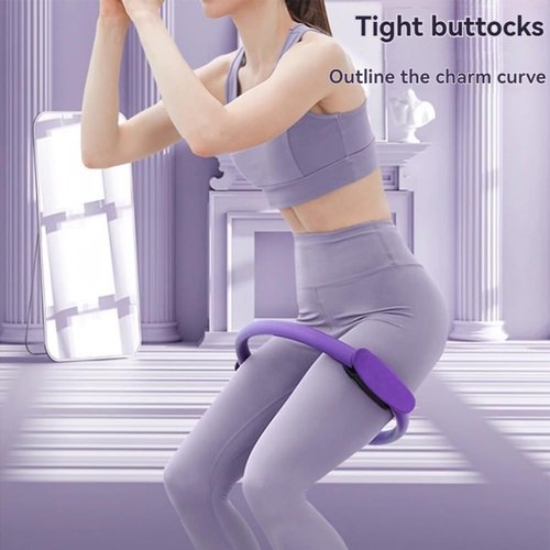 lifairea Pilates Ring Set for Women, Home Workout Pilates Equipment with Resistance Bands, 14'' Magic Circle, Mini Ball, Pilates Starter Kit for Strength, Toning and Flexibility