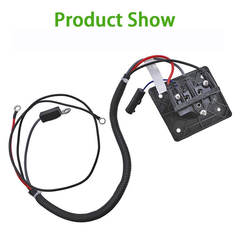 ALL-CARB 48V Charger Receptacle 602529 Replacement for EZGO RXV TXT Golf Cart Charger