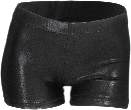 Aosva Sparkle Dance Shorts for Little Girls | Athletic Gymnastics Wear, Sizes 2-14 Years