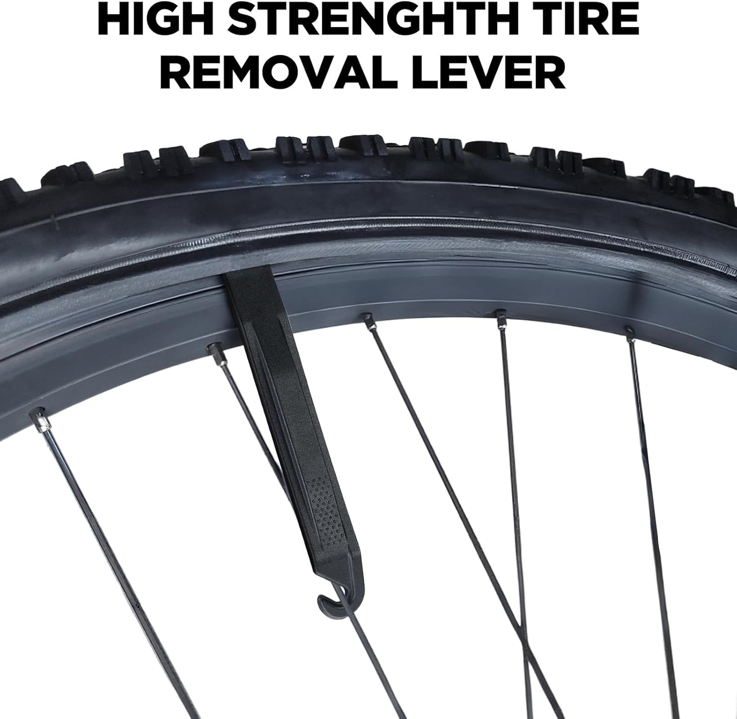 700C Bike Tube - Butyl 2 Pack with Tire Levers | Compatible with 700x20C-25C Sizes
