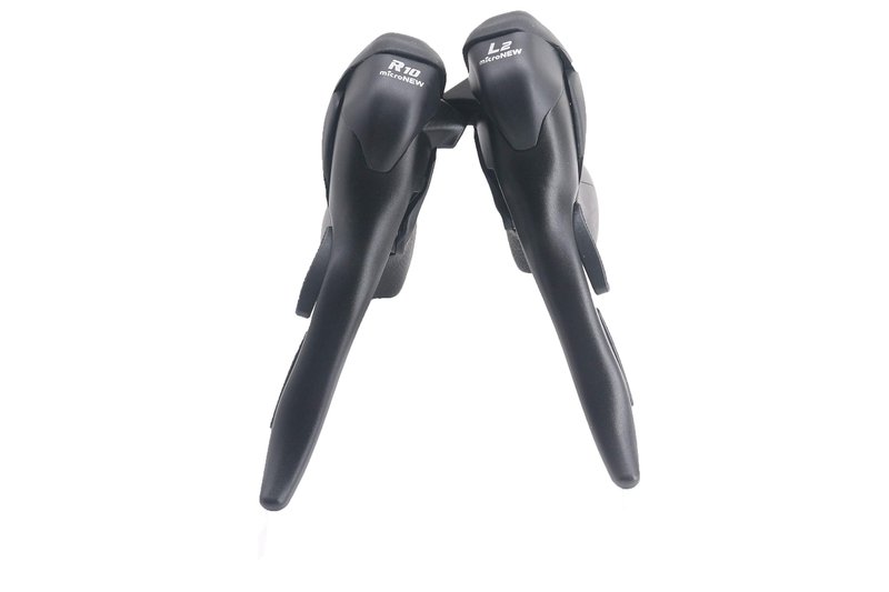 MicroNEW Double 2X10 Speed Shifters Road Bicycle Leave Brake Derailleur Compatible for Shimano