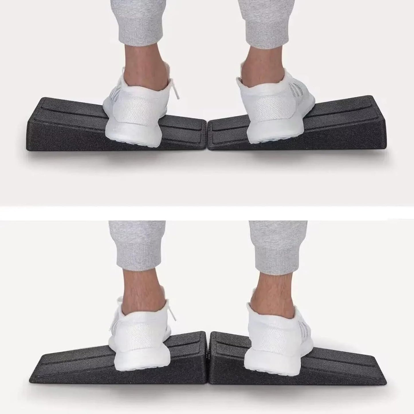 Squat Wedge | Adjustable Slant Board Calf Stretcher - Lightweight EPP Design, 520 lbs Capacity