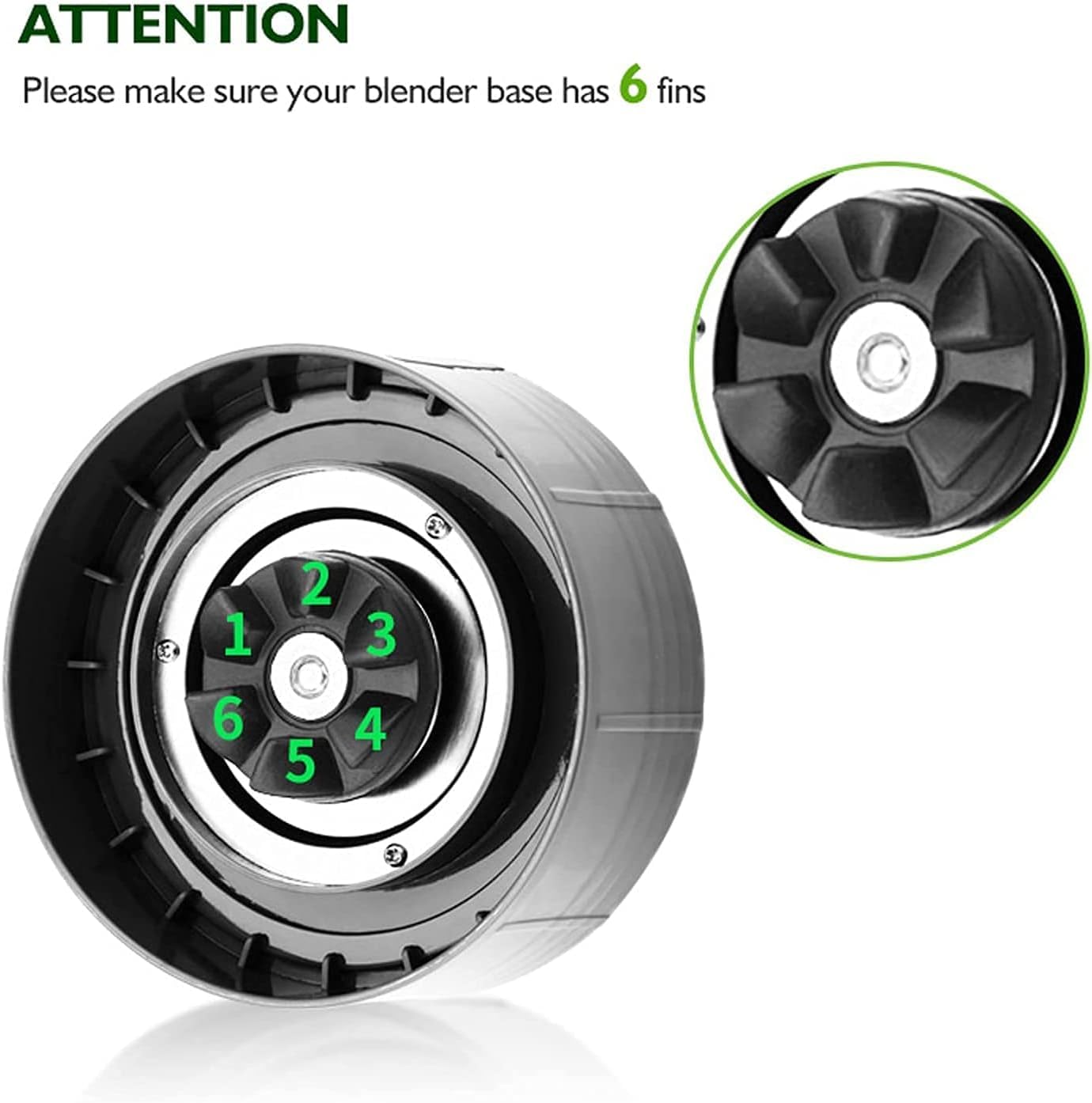 Replacement Blender Extractor Blade, Compatible with Nutribullet 600W and 900W Series