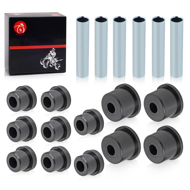 Rear Leaf Spring Bushing Kit Compatible with EZGO RXV Electric and Gas Golf Cart 2008-up