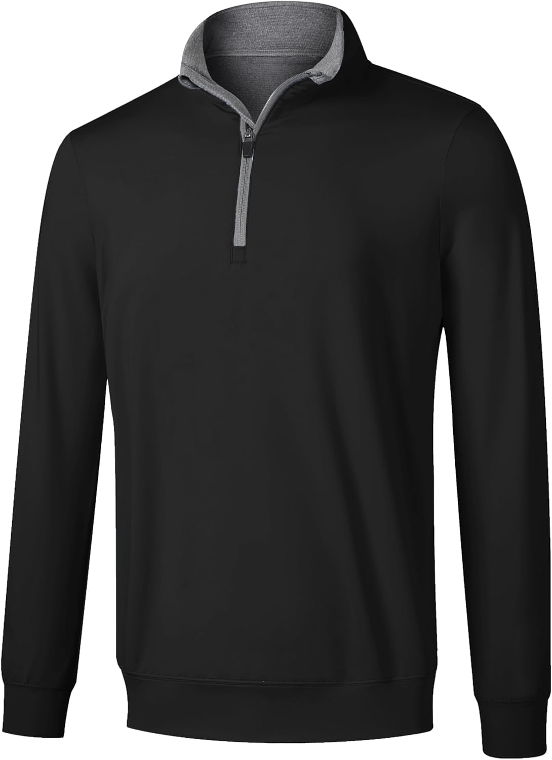 Skiennix Men's Quarter Zip Pullover Fleece Sweatshirt - Lightweight UPF 50+ Golf Top | Long Sleeve