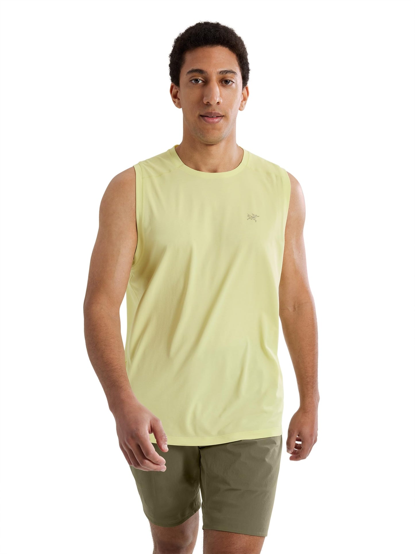 Arc'teryx Cormac Tank Men's | Performance Tank for High-Output Activities - Redesign | Ray Heather, X-Large