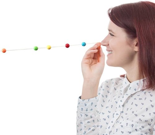 Brock String - Vision Convergence Training Tool for Eye Muscle Strengthening | Focus & Agility Exercise
