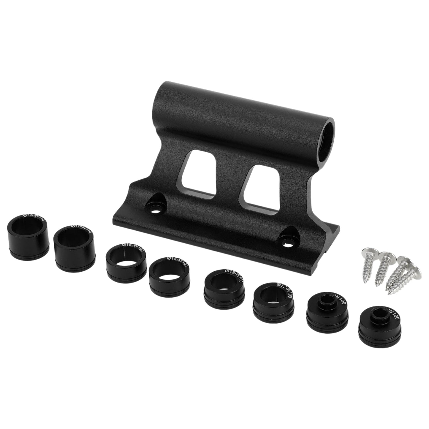 X AUTOHAUX 1 Set Universal Quick Release Bike Fork Mount Rack for 0.25 Inch (6.5mm) Thru Axle with Aluminum Alloy Anti-Corrosion