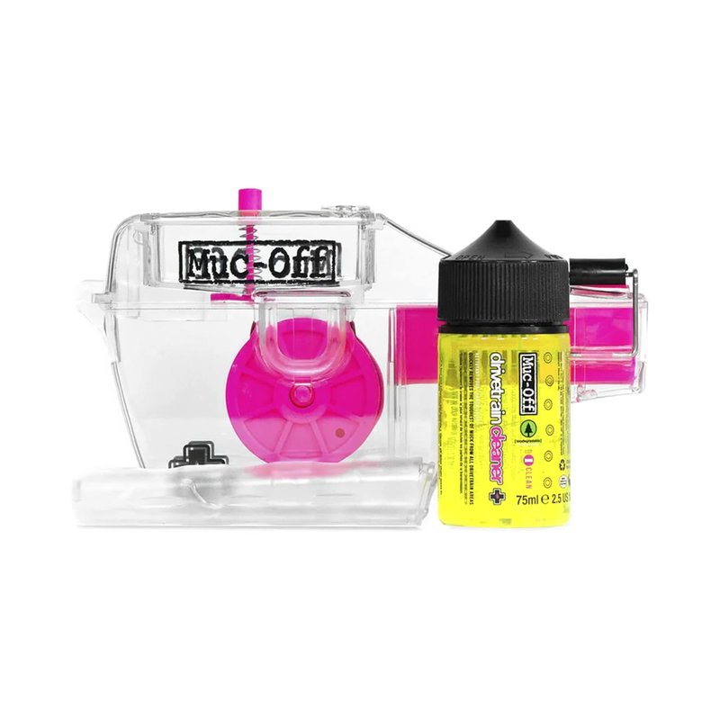 Muc-Off Drivetrain Cleaner 25.4oz and X-3 Chain Cleaner Machine with 75ml Bio Drivetrain Cleaner