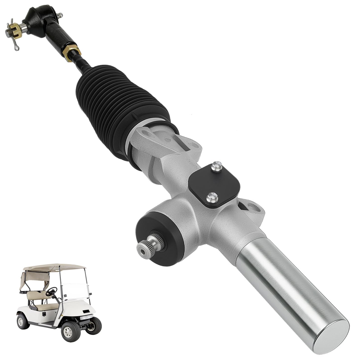 CLUBRALLY Golf Cart Steering Gear Box Assembly, EZGO Steering Rack for 2001-UP EZGO TXT and Workhorse Gas&Electric Golf Cart, OEM# 70602G01, 70602-G01, 70964G01, 70964G02
