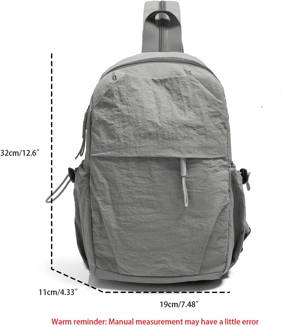 Skiennix Unisex Crossbody Messenger Bag - Durable Sling Backpack for Hiking | Small Size