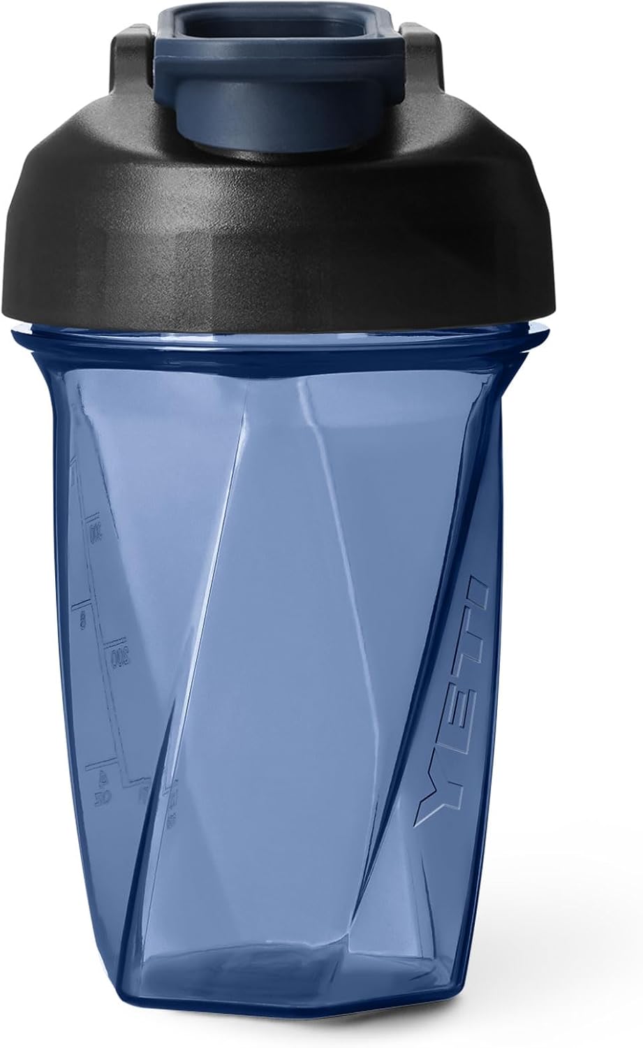 YETI Yonder Helimix Vortex Blender Shaker Bottle - 20oz | Portable Protein Drink Cup | Dishwasher Safe, Navy