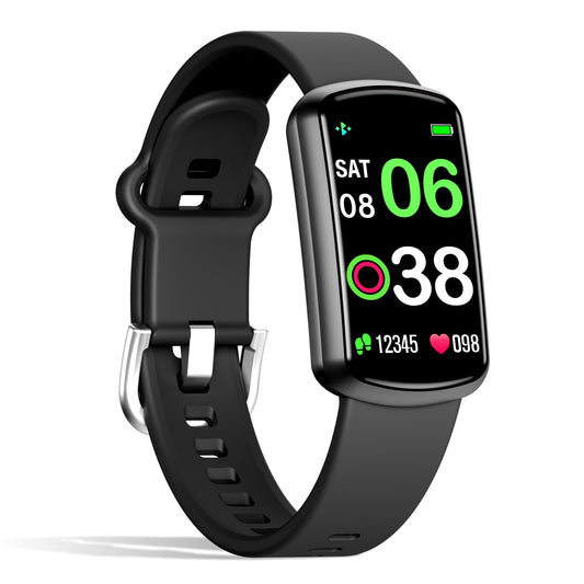 Health Fitness Tracker, Smart Watch with 24/7 Heart Rate, Activity Tracker with Blood Pressure and Blood Oxy-gen Monitor, 120 Sport Mode Waterproof Sleep Tracker for Women Men