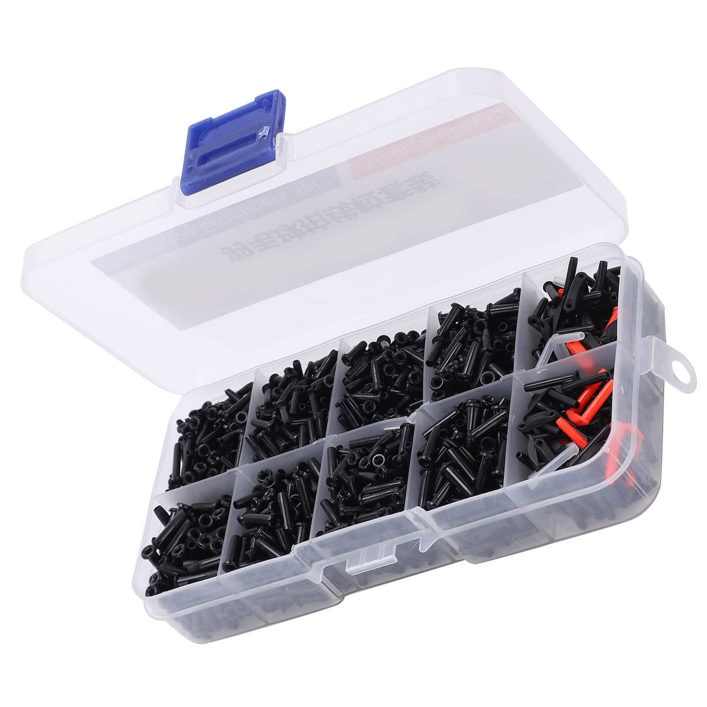 VGEBY Badminton Grommets, Set with String Protector and Tools, String Protector for Racquets, Durable Badminton Accessories for Professional and Amateur Players, Home, Gym, and Club Use