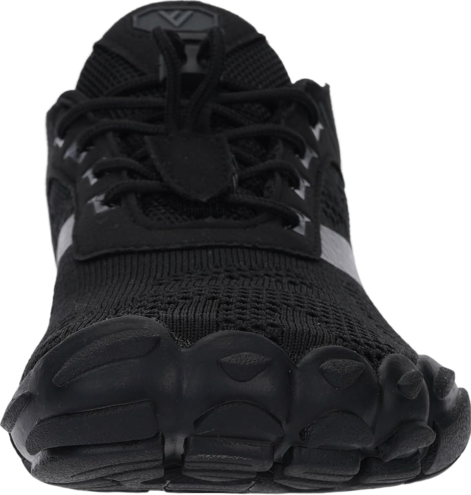 Joomra Women's Minimalist Shoes Ladies Size 7.5-8 Barefoot Zero Drop Wide Toe Box Sneakers Fitness Outdoor Hiking Climbing Travel Footwear Black 38
