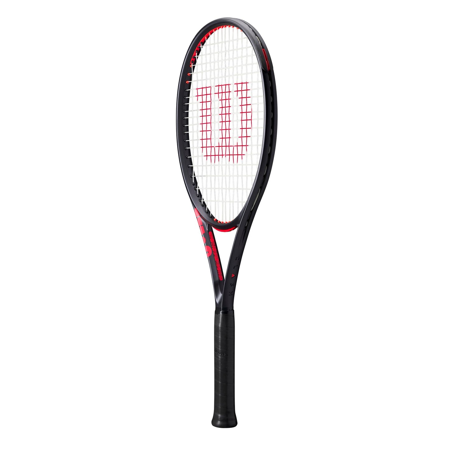 Wilson Clash 100 V3 Strung Adult Performance Tennis Racket - Grip Size 1-4 1/8", Strung with Sensation 16 Natural at Mid Range Tension