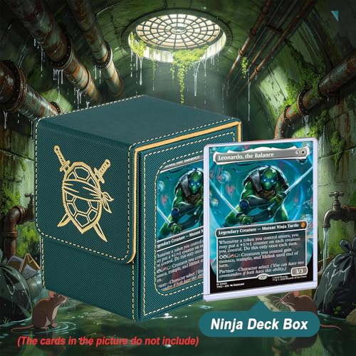 MTG Commander Deck Box with Double Display Windows - Holds 100+ Cards