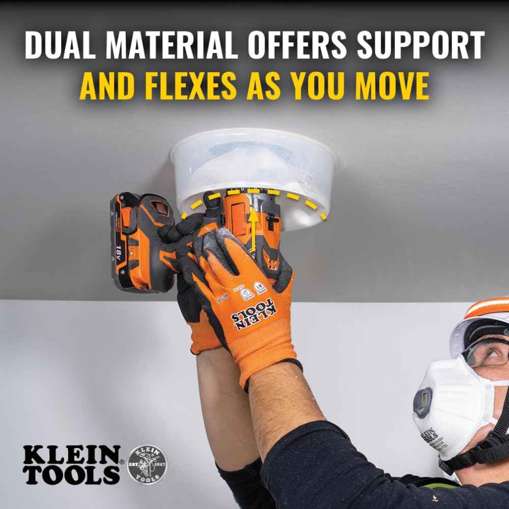 Klein Tools 31101 Collapsible Hole Saw Dust Bowl, Ideal for Overhead Can and Recessed Lighting, Fits Hole Saws up to 6-3/8-Inch, Arbors up to 1/2-Inch