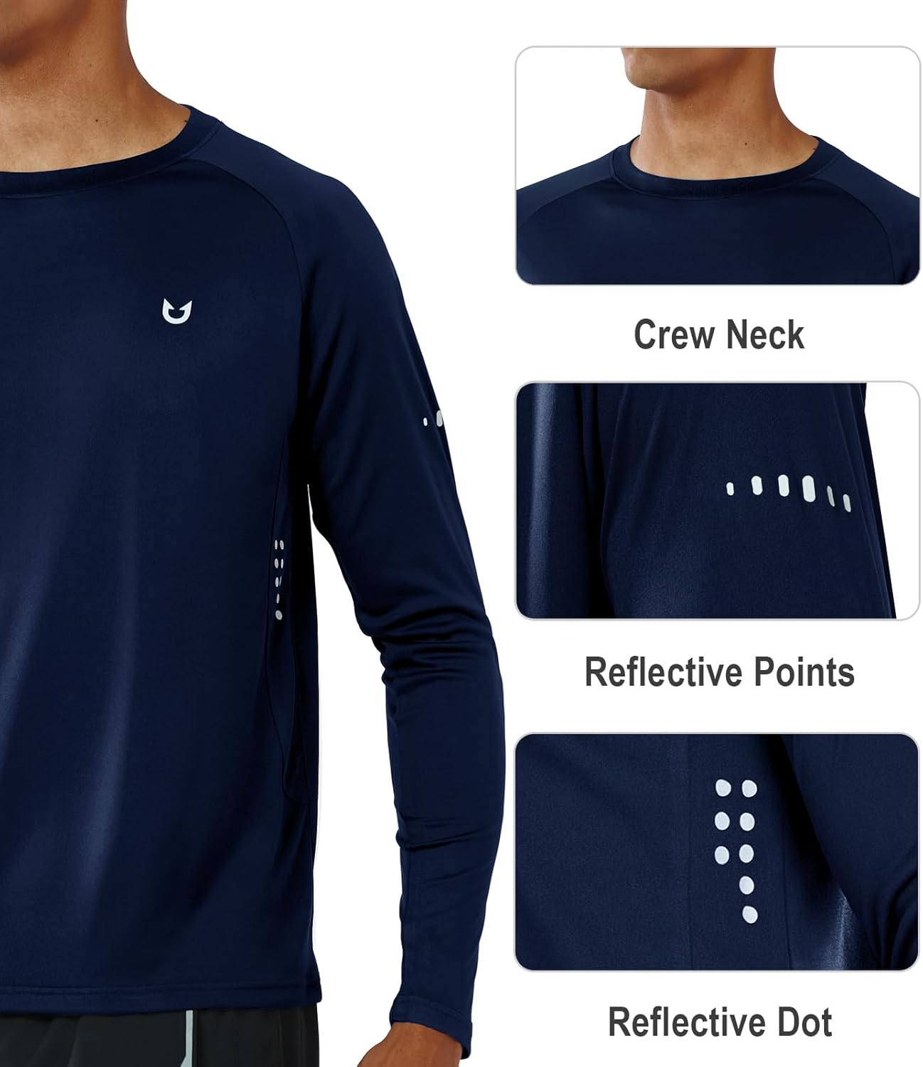 NORTHYARD Men's UPF 50+ Sun Protection Long Sleeve Rash Guard Shirt | Ideal for Athletic Hiking & Fishing