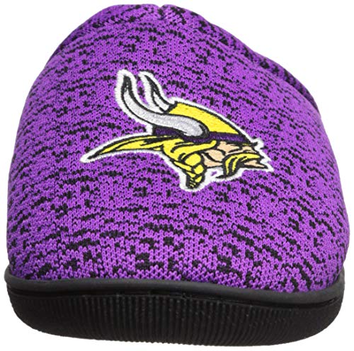 NFL Men's Poly Knit Cup Sole Slipper - Team Fan Gear