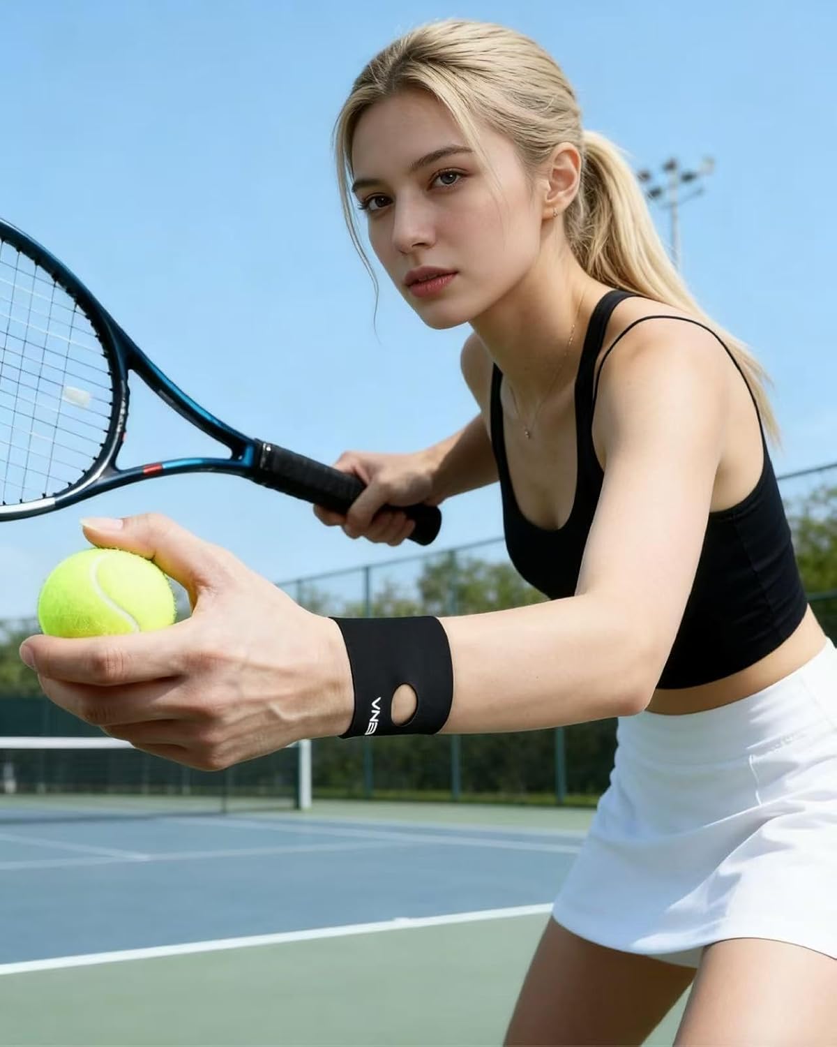TFCC Lightweight Wrist Brace - Ideal for Tennis, Golf & Pickleball | Ambidextrous Design
