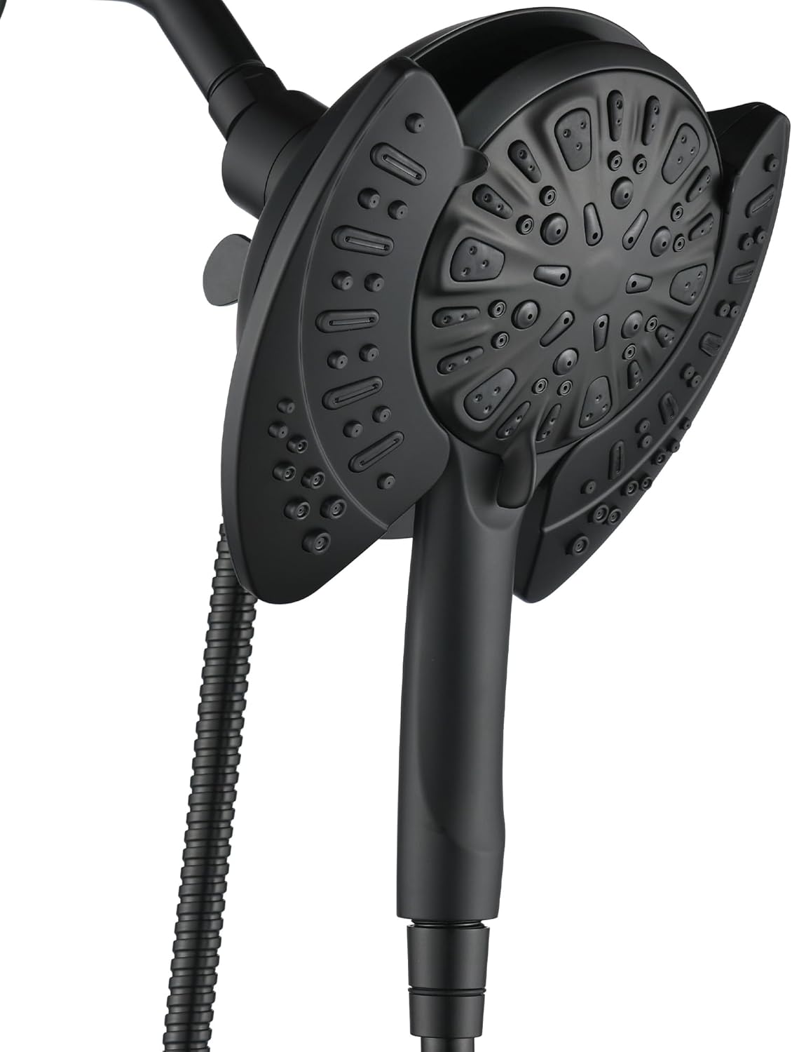 2.5GPM 7.2" Rainfall & Handheld Shower Head Combo with 60" Stainless Steel Hose