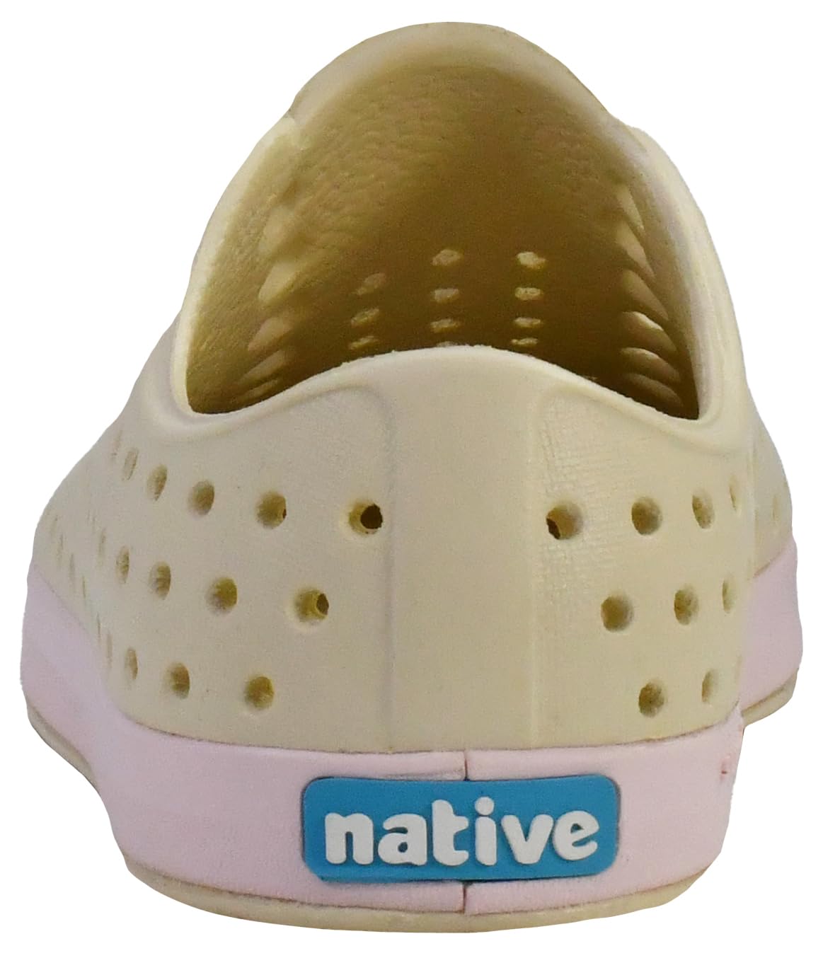 Native Shoes Unisex-Kids Jefferson Sneakers, Bone White/Milk Pink, 2 Little Kid