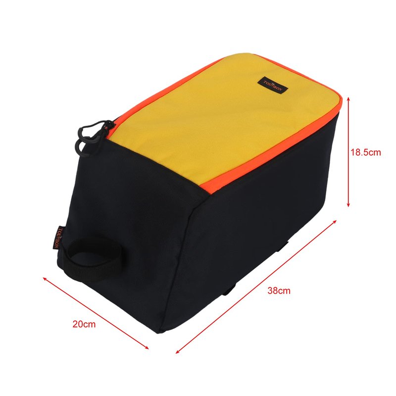 TOURBON Bike Trunk Bag Bicycle Rack Rear Pannier