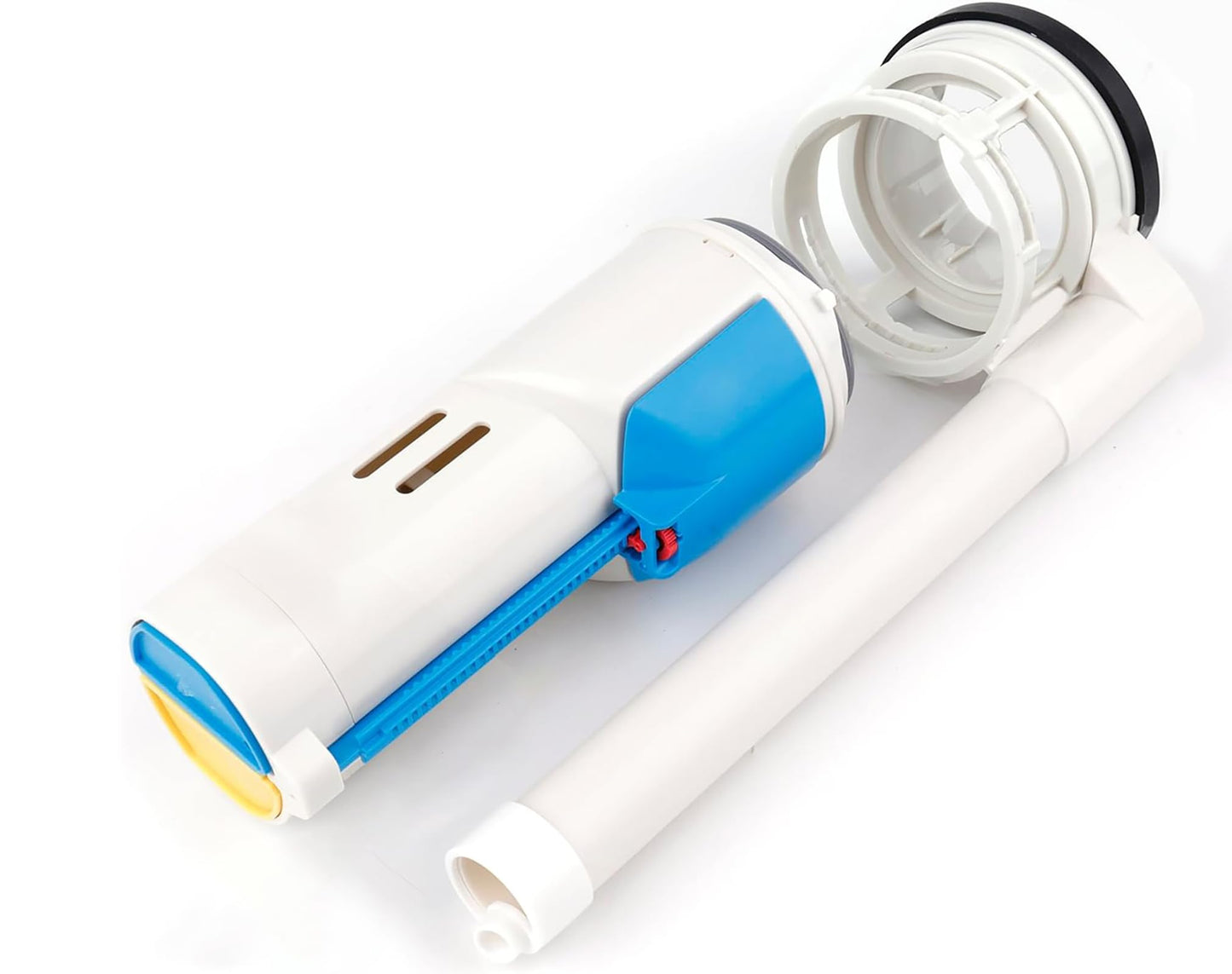 2 Inch Toilet Flush Valves, Toilet Repair Kit Dual Flush Valve Replacement Kit Fit for Two Piece Toilet Top Push Button Valve Short (8" Height)